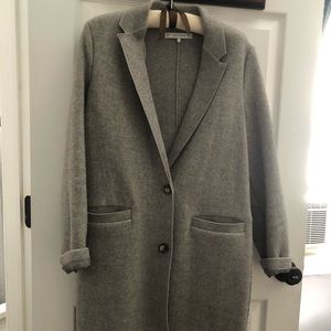 ZARA button down duster coat
